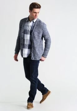 Pier One Basic - Straight Leg Jeans - Dark Blue Denim -Professionele Herenkledingwinkel 6c1a02ddcf5d41dea4cd13c40af54d07