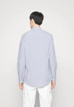 Pier One Muscle Fit Stand- Overhemd - Blue -Professionele Herenkledingwinkel 6f902e87935b415aa0482cac3fb832df