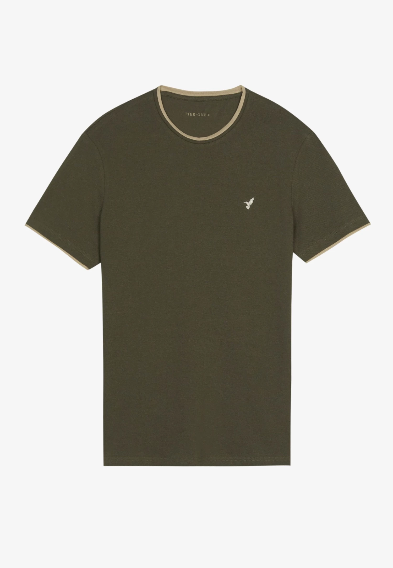 Pier One T-Shirt Basic - Olive 6 Pier One T-Shirt Basic - Olive - Afbeelding 4