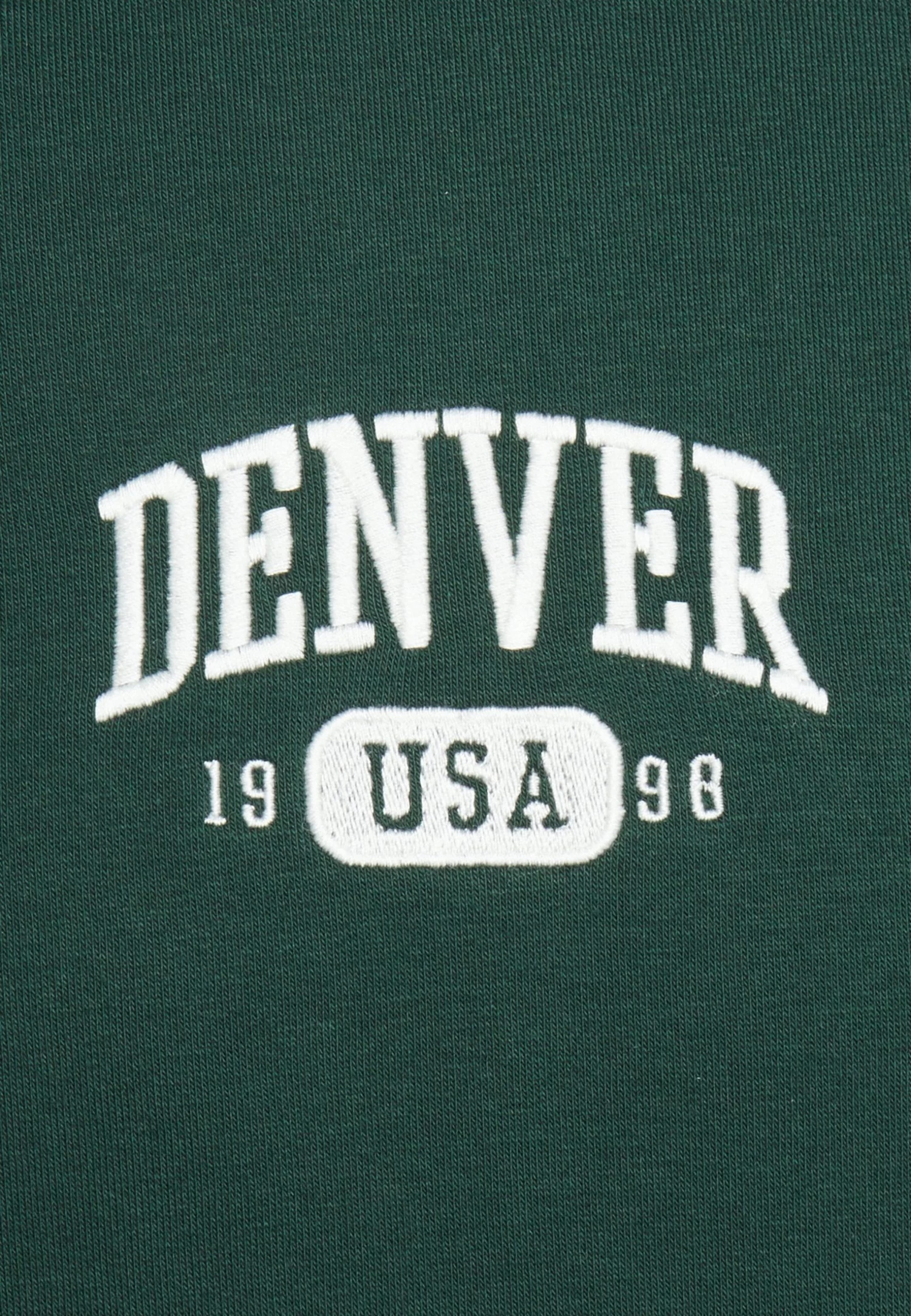 Pier One Denver College Hoodie- Sweater - Green 5 Pier One Denver College Hoodie- Sweater - Green - Afbeelding 3