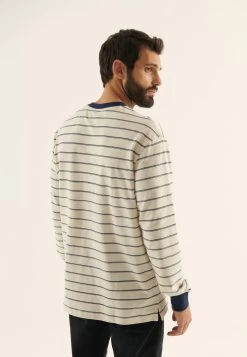 Pier One Longsleeve - White -Professionele Herenkledingwinkel 7569972092ed48a6930a520cbd7a41d7