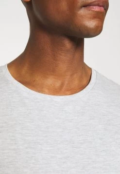 Pier One 5 Pack - T-Shirt Basic - Black/White/Light Grey -Professionele Herenkledingwinkel 781514b98ac940a2934d4a3cf6c9ca05