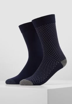 Pier One 5 Pack - Sokken - Dark Blue/Mottled Grey -Professionele Herenkledingwinkel 790f625375ae42a0a115f29641ff457a