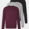 Pier One 3 Pack - Sweater - Bordeaux/Black/Grey 1 Pier One 3 Pack - Sweater - Bordeaux/Black/Grey -Professionele Herenkledingwinkel 821baf19d3fa4e8d90ae47bb097c8d40