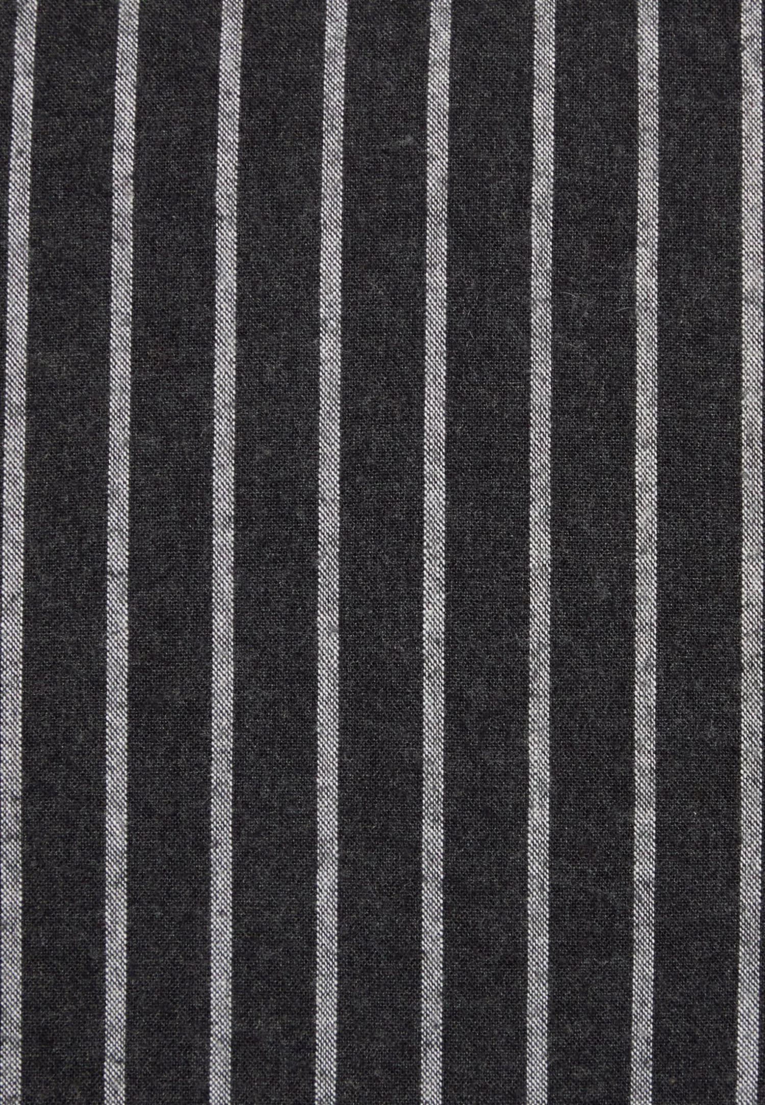 Pier One Flannel Stripes- Overhemd - Dark Grey 5 Pier One Flannel Stripes- Overhemd - Dark Grey - Afbeelding 3