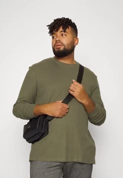 Pier One Longsleeve - Olive -Professionele Herenkledingwinkel 82d24bc02660402697088dbb931be292