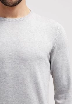Pier One Basic Crewneck - Trui - Light Grey -Professionele Herenkledingwinkel 84bce05096b94c09b9c8a396de30ba85