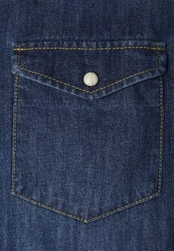 Pier One Denim - Overhemd - Blue Denim -Professionele Herenkledingwinkel 85a20135117a44ad9b8c9b030f7ffdaa