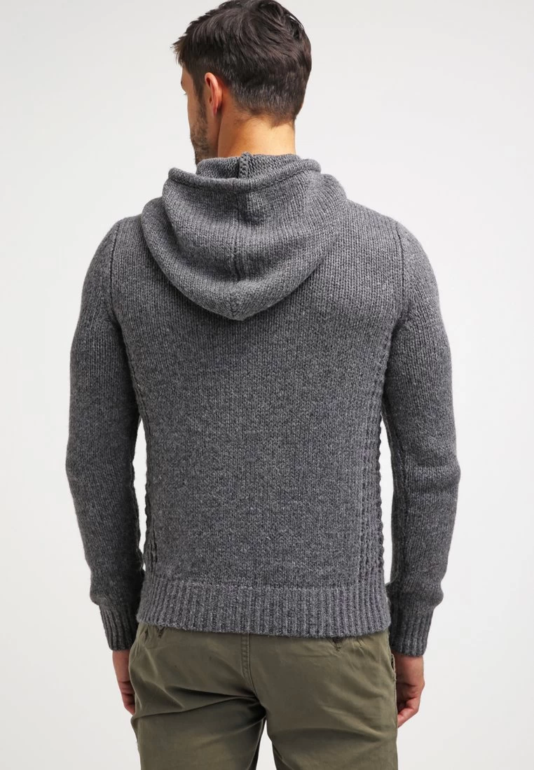 Pier One Hoodie - Dark Grey Melange 5 Pier One Hoodie - Dark Grey Melange - Afbeelding 3