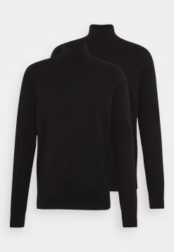 Pier One 2 Pack - Basic Turtleneck - Trui - Black -Professionele Herenkledingwinkel 8734a667699e468ebb89189aafa90312
