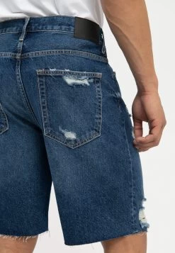 Pier One Jeansshort - Dark Blue Denim -Professionele Herenkledingwinkel 87967f7777b341e69e97f39a26d44312