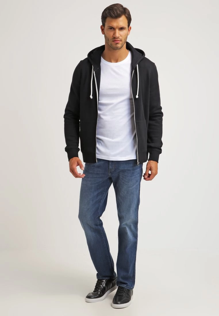 Pier One 2 Pack - T-Shirt Basic - White/Black 3 Pier One 2 Pack - T-Shirt Basic - White/Black