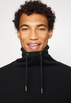 Pier One Structure Block High Collar - Vest - Black -Professionele Herenkledingwinkel 8ae538afff544777a63a44071114fc02