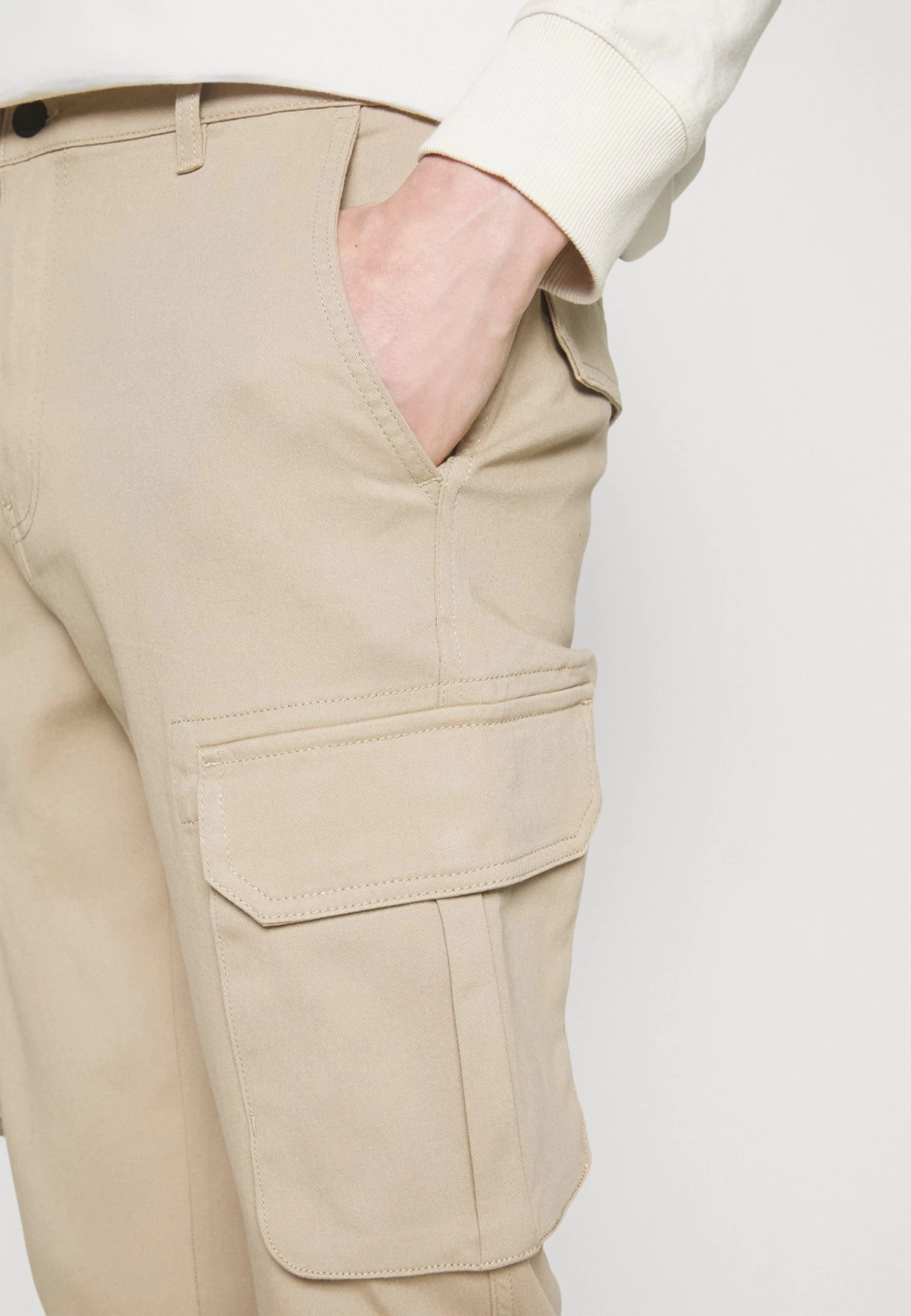 Pier One Cuffed Skinny Trouser- Cargobroek - Tan 7 Pier One Cuffed Skinny Trouser- Cargobroek - Tan - Afbeelding 5