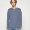 Pier One Longsleeve - Blue -Professionele Herenkledingwinkel 9631d2a3d9c54b73a0a845dbf00a35cc