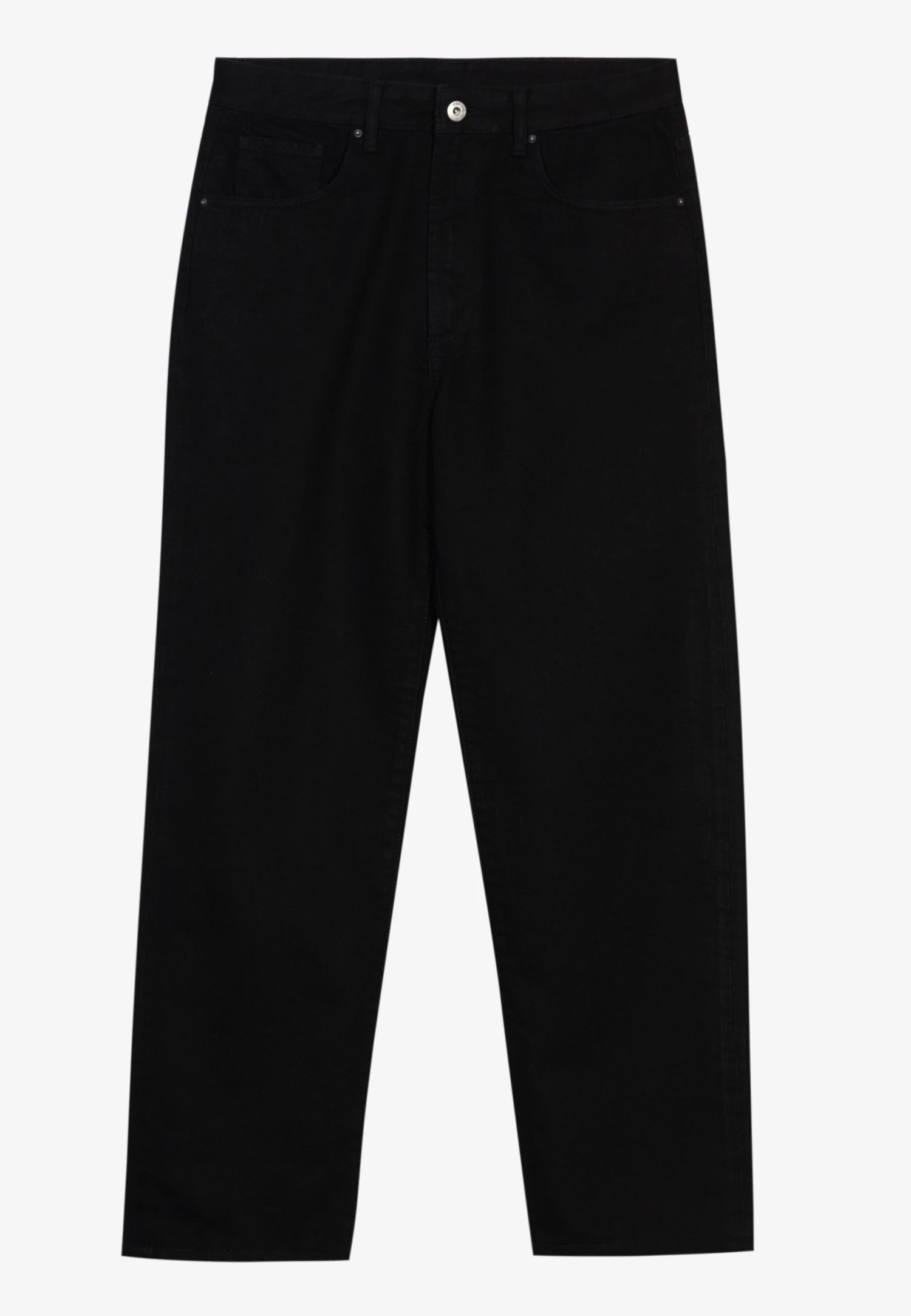 Pier One Relaxed Fit Jeans - Black Denim 7 Pier One Relaxed Fit Jeans - Black Denim - Afbeelding 5