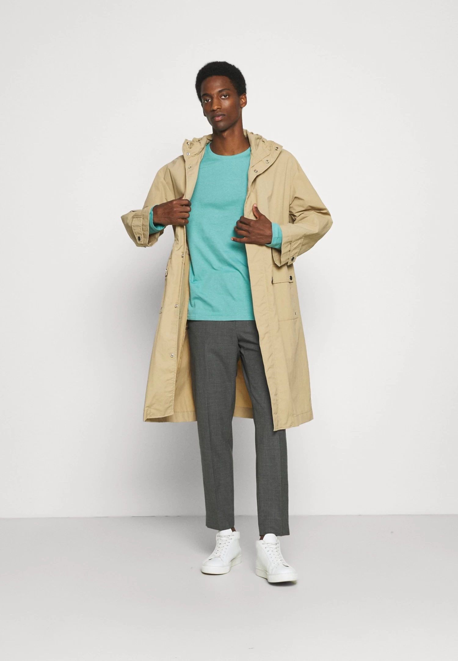 Pier One 5 Pack - Longsleeve - Dark Blue/Turquoise/White 3 Pier One 5 Pack - Longsleeve - Dark Blue/Turquoise/White