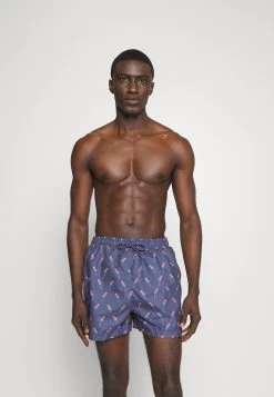 Pier One Zwemshorts - Dark Blue/Multi-Coloured