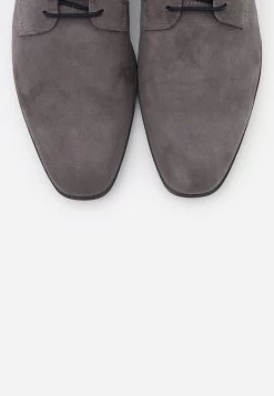 Pier One Leather - Veterschoenen - Grey -Professionele Herenkledingwinkel a0f7474e36804ee19a4dfbc56df88ce5