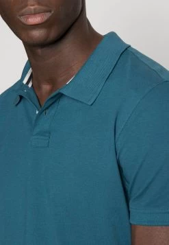 Pier One 2 Pack - Poloshirt - Petrol/Black -Professionele Herenkledingwinkel a43ad11d9a224990ac9fdc5fd8e4693a