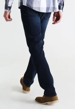Pier One Basic - Straight Leg Jeans - Dark Blue Denim -Professionele Herenkledingwinkel a4ebfb4549ae43cc8fd6ef9a34b37b32