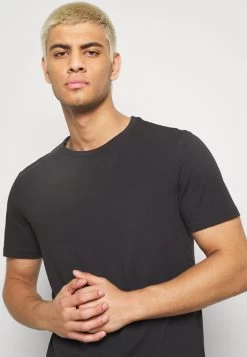 Pier One 7 Pack - T-Shirt Basic - Black -Professionele Herenkledingwinkel a537c665fcb548988df38d98a88a46a2