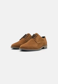 Pier One Leather - Veterschoenen - Cognac -Professionele Herenkledingwinkel a72a6a009acd461ab066027d23a0824c
