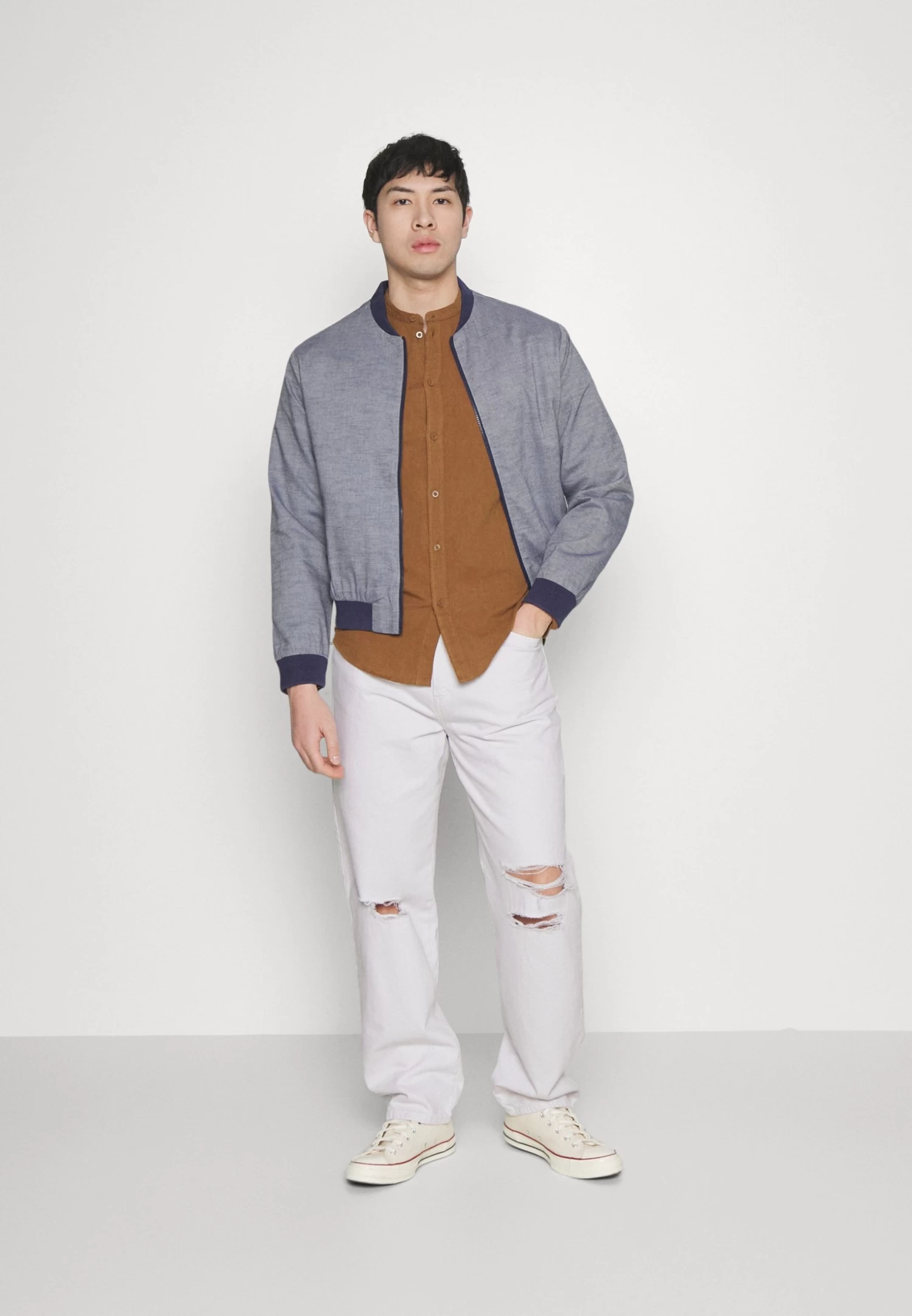 Pier One Relaxed Fit Jeans - White Denim 4 Pier One Relaxed Fit Jeans - White Denim - Afbeelding 2