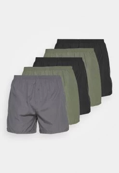 Pier One 5 Pack - Boxershort - Black/Khaki/Dark Grey -Professionele Herenkledingwinkel aabf1b6cd2d84a338064454393e5f372