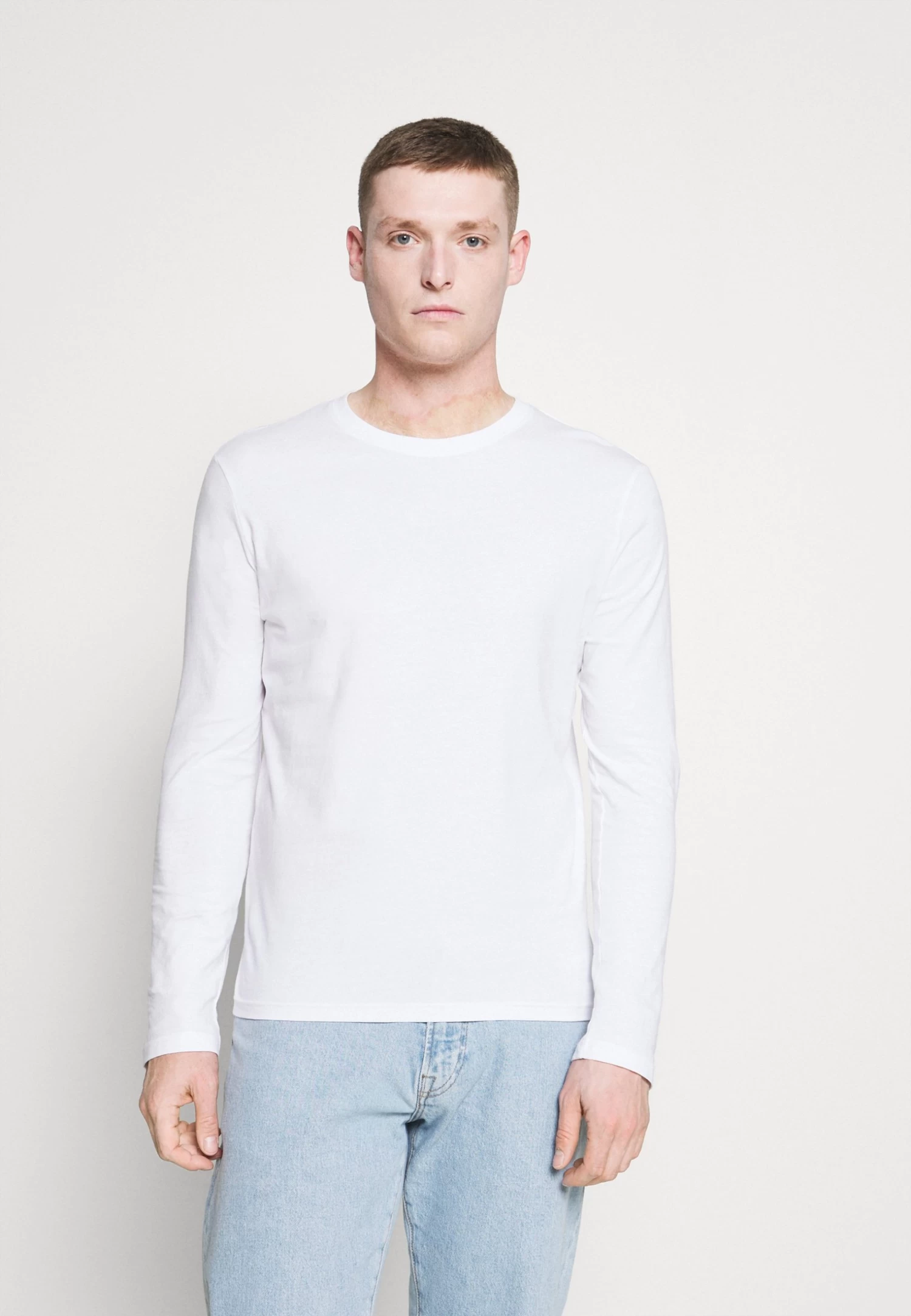 Pier One 5 Pack - Longsleeve - White/Dark Blu/Grey 4 Pier One 5 Pack - Longsleeve - White/Dark Blu/Grey - Afbeelding 2