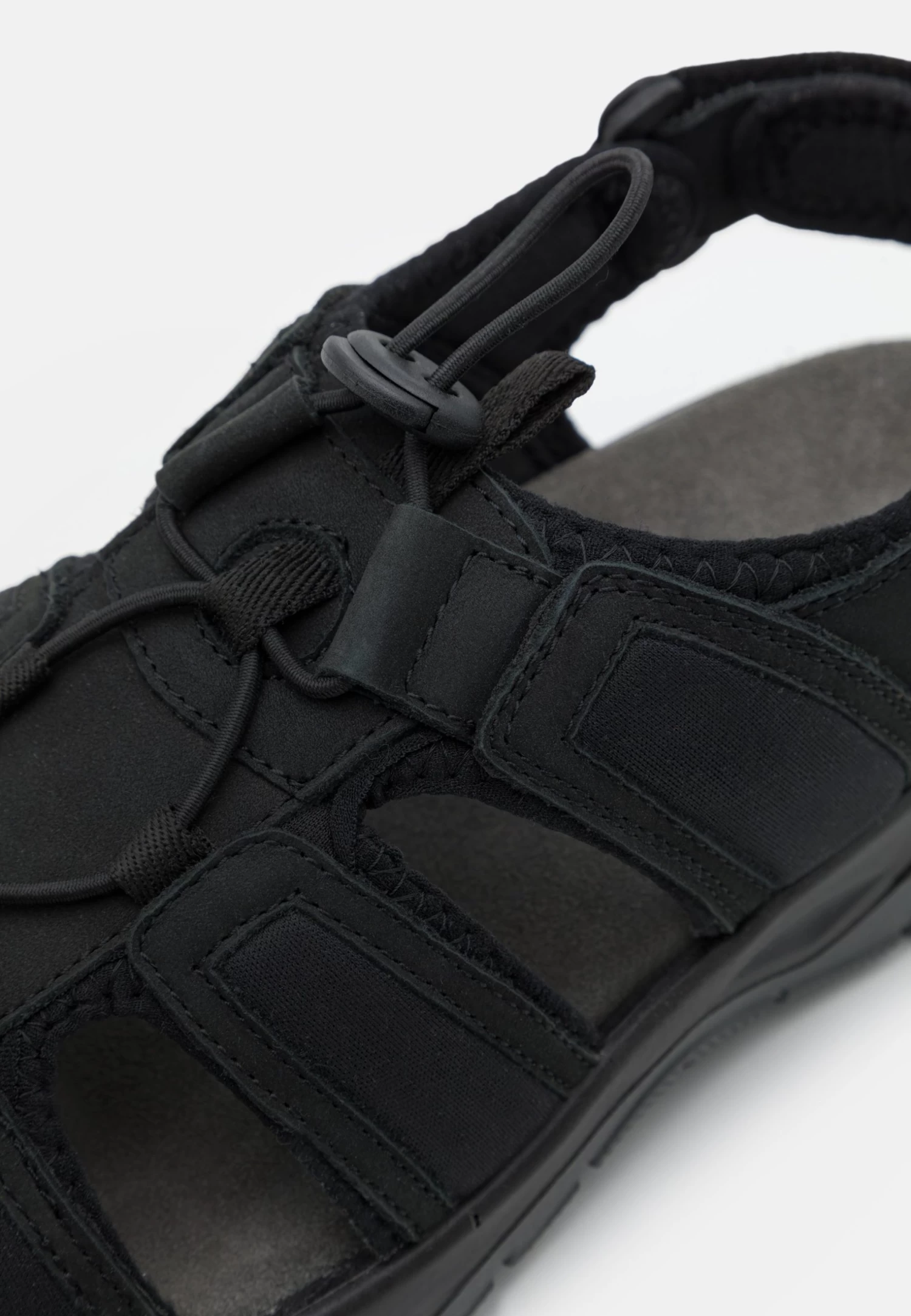 Pier One Leather - Outdoorsandalen - Black 8 Pier One Leather - Outdoorsandalen - Black - Afbeelding 6