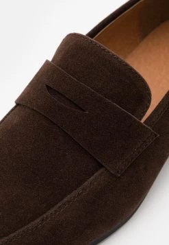 Pier One Instappers - Dark Brown -Professionele Herenkledingwinkel adb487ce627a49db9251319ed9f14cab