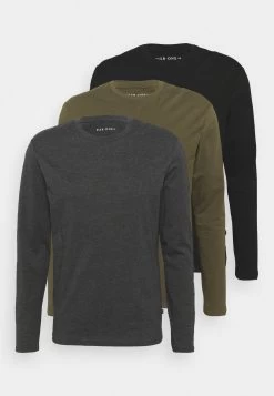 Pier One Longsleeve - Black/Dark Grey/Olive 16 Pier One Longsleeve - Black/Dark Grey/Olive -Professionele Herenkledingwinkel b4d996d7053e490480baa53d482fec18
