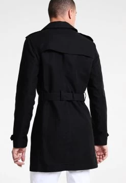 Pier One Trenchcoat - Black -Professionele Herenkledingwinkel b5078c2122bd4e41a79beda6055dff80
