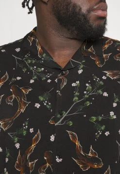Pier One Asian Print Resort - Overhemd -Black -Professionele Herenkledingwinkel b5f7243596e14f49a1306bb57650336c