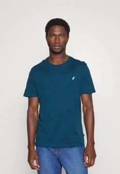 Pier One 5 Pack - T-Shirt Basic - White/Blue/Stone -Professionele Herenkledingwinkel b839b6722acb4810893aab216141f42b