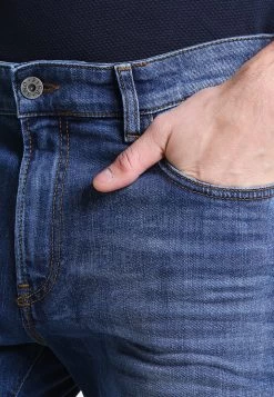 Pier One Straight Leg Jeans - Mid Blue -Professionele Herenkledingwinkel b86dfcaf98354d35b01b30966e418ca1