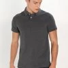 Pier One Basic - Poloshirt - Dark Grey Melange -Professionele Herenkledingwinkel b91a8e1e99fc4915ad1ede3cc1f66aca