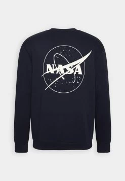 Pier One Nasa - Sweater - Dark Blue -Professionele Herenkledingwinkel ba8be8198db945df84bfb5be7a745f39