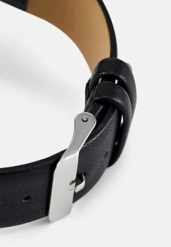 Pier One Horloge - Black/Silver-Coloured -Professionele Herenkledingwinkel bbd4e6d8b146435a85ade9e2edd8ca76