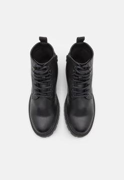 Pier One Unisex - Veterboots - Black -Professionele Herenkledingwinkel be294022a8fa4b439a852bd7c70d8bb6