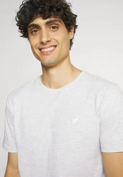 Pier One 5 Pack - T-Shirt Basic - Light Grey - 101_White - 001_Green - 602 -Professionele Herenkledingwinkel bfc88b4fb0af436ea6df397e7b3e9a49