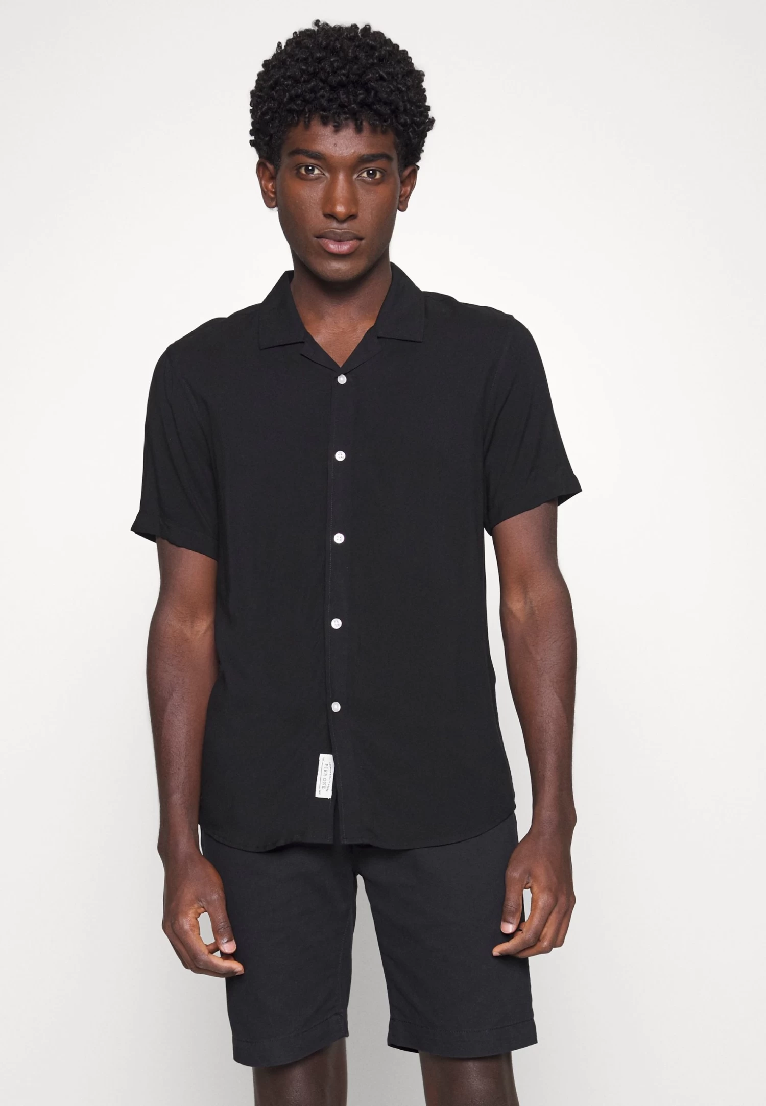 Pier One 2 Pack - Overhemd - Black/White 8 Pier One 2 Pack - Overhemd - Black/White - Afbeelding 6