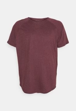 Pier One Plus Size - T-Shirt Basic - Bordeaux