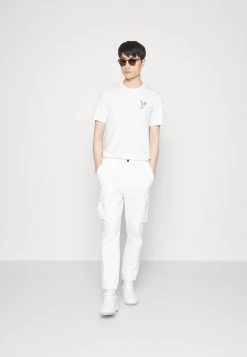 Pier One Cuffed Skinny Trouser- Cargobroek - White -Professionele Herenkledingwinkel c802ec244b124bc894f54cc790f8cfa4