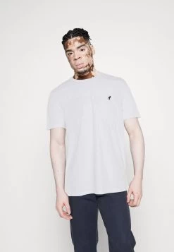 Pier One 3 Pack - T-Shirt Basic - White/Dark Blue/Blue -Professionele Herenkledingwinkel c861a69cfb1e4a6fafbf2b097bf177a2