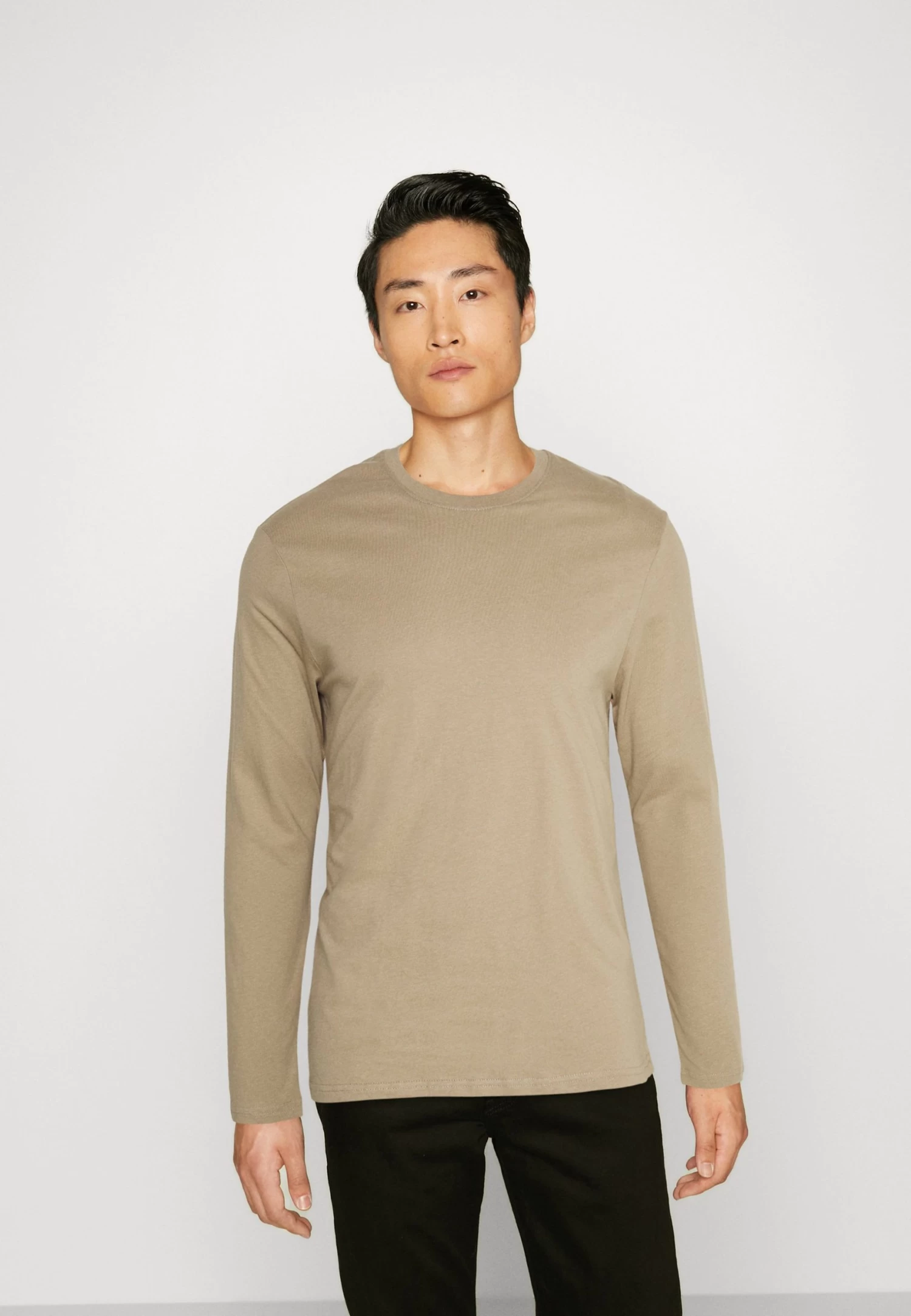 Pier One 5 Pack - Longsleeve - Tan/Light Blue/White 4 Pier One 5 Pack - Longsleeve - Tan/Light Blue/White - Afbeelding 2