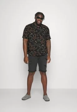 Pier One Asian Print Resort - Overhemd -Black -Professionele Herenkledingwinkel c98ccc06d19045118dc922111d209fb8