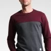 Pier One Sweater - Mottled Bordeaux -Professionele Herenkledingwinkel d36ca4dab35e41758d1f360f10f49e77
