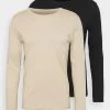 Pier One 2 Pack - Longsleeve - Beige/Black 2 Pier One 2 Pack - Longsleeve - Beige/Black -Professionele Herenkledingwinkel d533123e775a492083ca7a6095e3993b